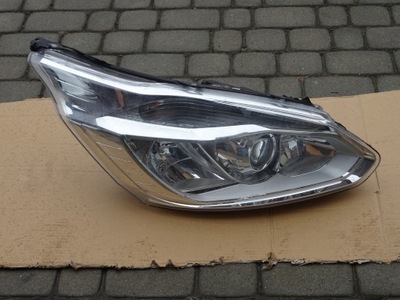 Ford transit custom лампа передня права лінза фото №1