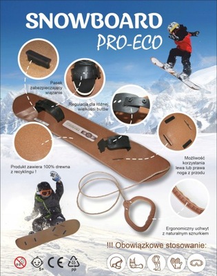 Snowboard deska dla dzieci
