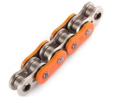 CADENA DE ACCIONAMIENTO MOTO AFAM 520 XS-RING COLOR NARANJA (4180DAN) A520XHR2-O 11  