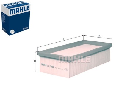 Mahle фільтр повітря citroen c-elysee 1.2 vti 72 фото №1