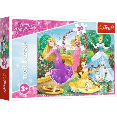 Księżniczki Disney Puzzle Trefl 30 el 3+