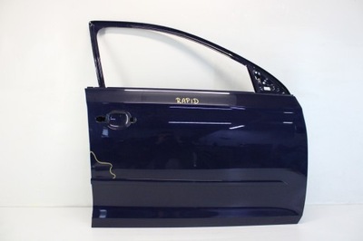Skoda rapid дверь правый перед фото №1
