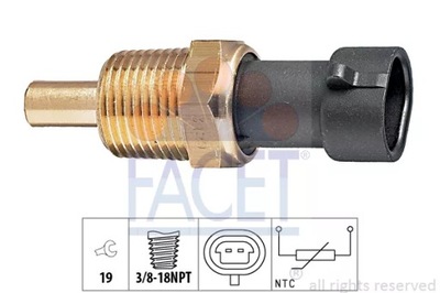 7.3129 SENSOR TEMPERATURA DE AGUA  