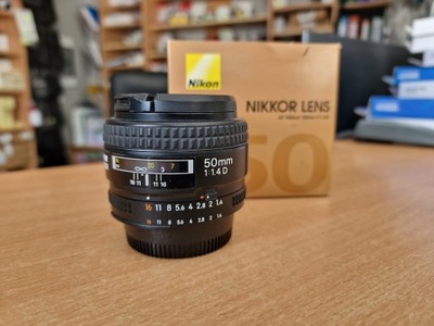 Obiektyw Nikon F Nikkor AF 50 mm f/1.4D