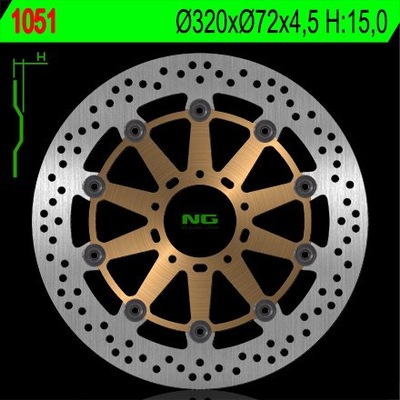 NG Brake Disc 1051