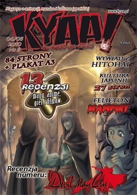 MAGAZYN KYAA! NR 9 MANGA ANIME KULTURA JAPONII