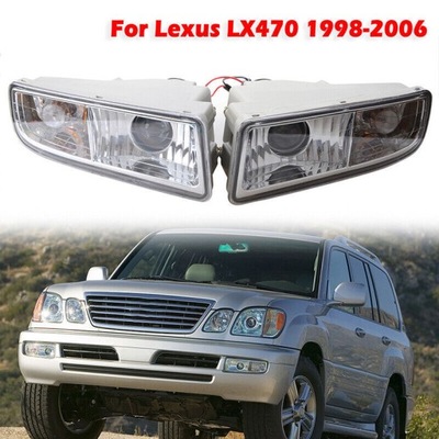 PARA FARO NIEBLA DE PARAGOLPES PARTE DELANTERA LEXUS LX470 1998-2006 2007 CON CON  