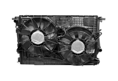 Комплект радиатор вентилятор jeep cherokee kl 13- фото №1