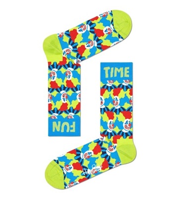 Kolorowe Skarpety Happy Socks Clown r. 36-40