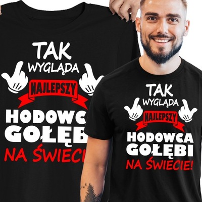 KOSZULKA DLA NAJLEPSZEGO GOŁĘBIARZA GOŁĘBIE PTAKI