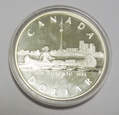 KANADA 1 dollar 1984