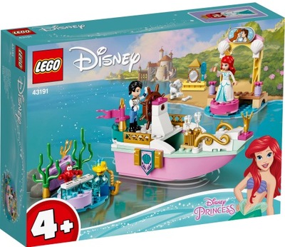 LEGO DISNEY PRINCESS 43191 ŚWIĄTECZNA ŁÓDŹ ARIELKI