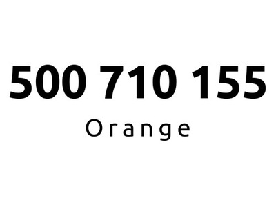 500-710-155 | Starter Orange (71 01 55) #E