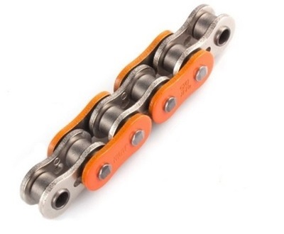 AFAM CADENA DE ACCIONAMIENTO MOTO. AFAM 520 XS-RING COLOR NARANJA (4180DAN)  