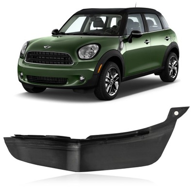 Mini countryman r60 ліва прокладка бампера перед фото №1