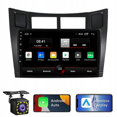 RADIO NAVEGACIÓN ANDROID GPS TOYOTA YARIS 2005-2012  