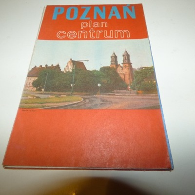 Plan centrum Poznań