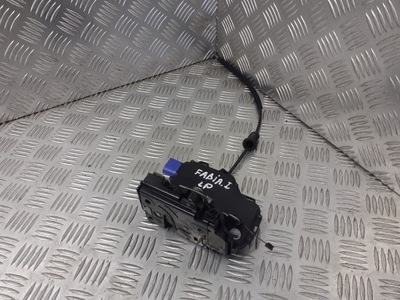 Замок дверь левый перед skoda fabia i 8pin фото №1