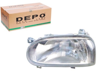 DEPO REFLEKTORIUS VW GOLF III H4 91-99 LE 