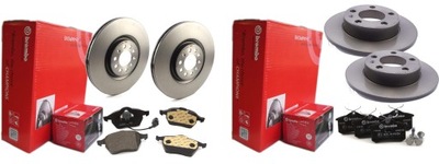 ДИСКИ ТОРМОЗНЫЕ КОЛОДКИ P+T BREMBO GOLF IV POLO IBIZA