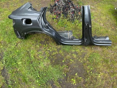 Четверть крыло правая правый задняя порог блок двигателя средний q3 83f sportback lz7s фото №1