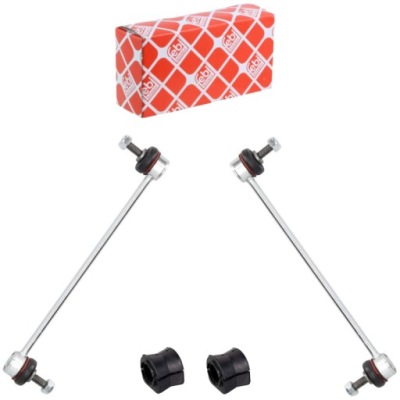 Соединители стабилизатора перед + резинки do fiat doblo opel combo фото №1