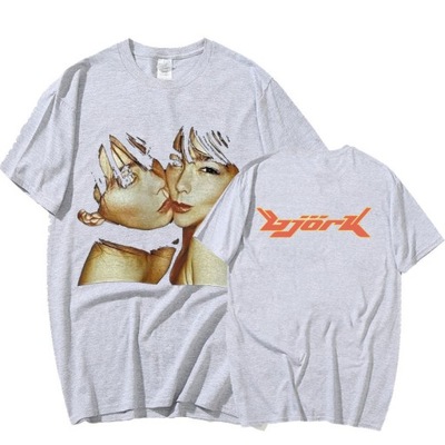 Y2K 90s 1990 Bjork ciężk KOSZULKA T-Shirt, 5XL