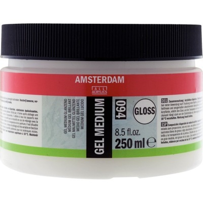 Medium do akryli żel Amsterdam - błyszczące 250 ml