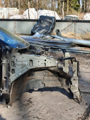 Четверть лонжерон правый перед x42 mitsubishi eclipse cross фото №1