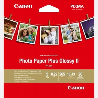 Papier fotograficzny Canon 30szt. PP-201 13x13