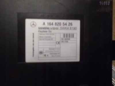 Mercedes x164 gl модуль keyless go блок керування w164 фото №1