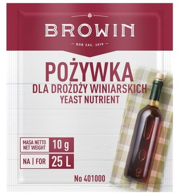 Biowin POŻYWKA do drożdży winiarskich