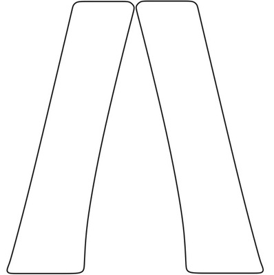 Наклейка плівка захисна крила opel corsa e фото №1