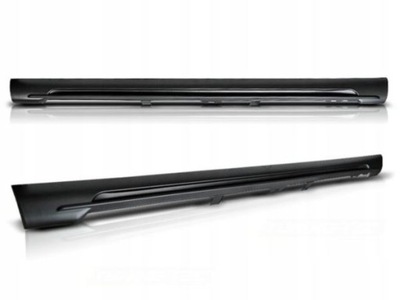 Спойлеры пороги vw golf 5 03-09 gti style фото №1