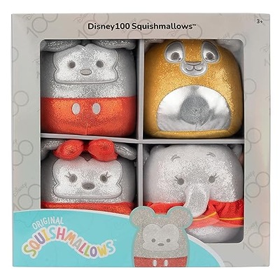 Squishmallows SQDI00233 SQK-Little Plush (5" D100 4-pc Box Set) (Winnie The