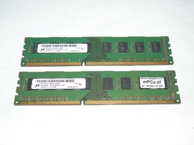 Pamięć RAM Micron DDR3 2x4GB 1333MHz Zabrze