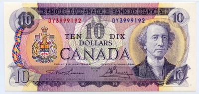 KANADA 10 DOLAROW 1971 P-88c UNC