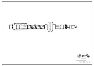 CABLE DE FRENADO FLEXIBLES PEUGEOT CITROEN FIAT  