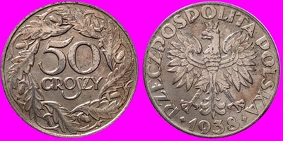 50 gr 1938 Generalna Gubernia Oryginał 209