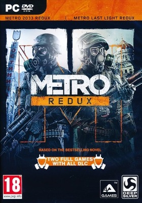 Metro Redux Dwie Nowe Gry Akcja Steam DVD PC PL