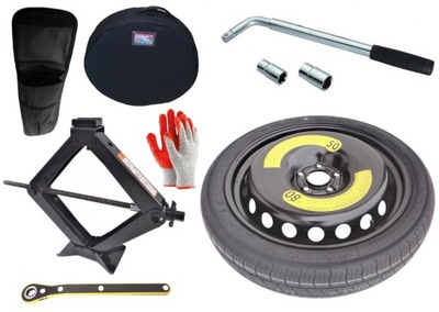 WHEEL SPACE-SAVING WHEEL 19 RENAULT MEGANE 3 4 GT RS SET  