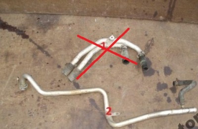 Porsche cayenne s 4.5 v8 трубка шланг фото №1