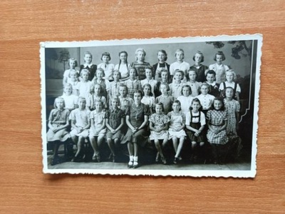 ZDJĘCIE KLASA SZKOŁA PRZEDWOJENNA 11593 D