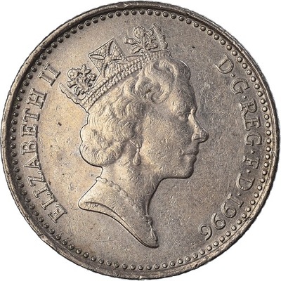Moneta, Wielka Brytania, 10 Pence, 1996