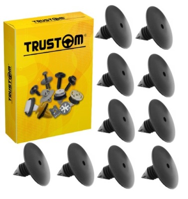 10szt. кліпса штифт підкрилок renault express rapid master фото №1