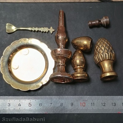 7 x miniaturka bibelot różne