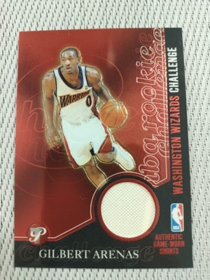 Karty NBA - Gilbert Arenas - Jersey Koszulka - Topps