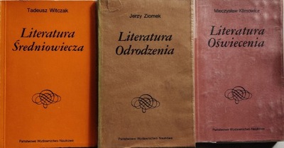Historia literatury x 6 książek