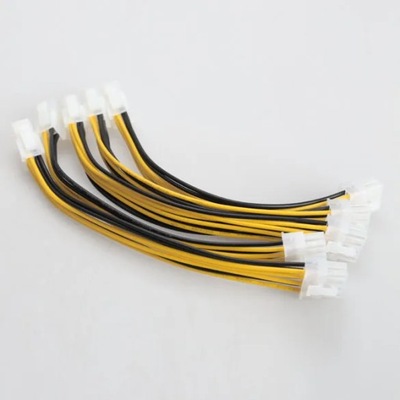 5x ATX 4 Pin męski na 8 Pin kobieta EPS kabel zasilający Adapter zasilacza