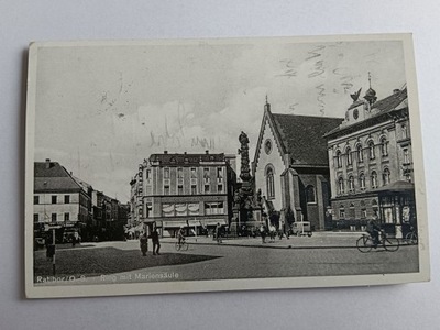 RACIBÓRZ RATIBOR, RYNEK, ZNACZEK, STEMPEL 12956 A